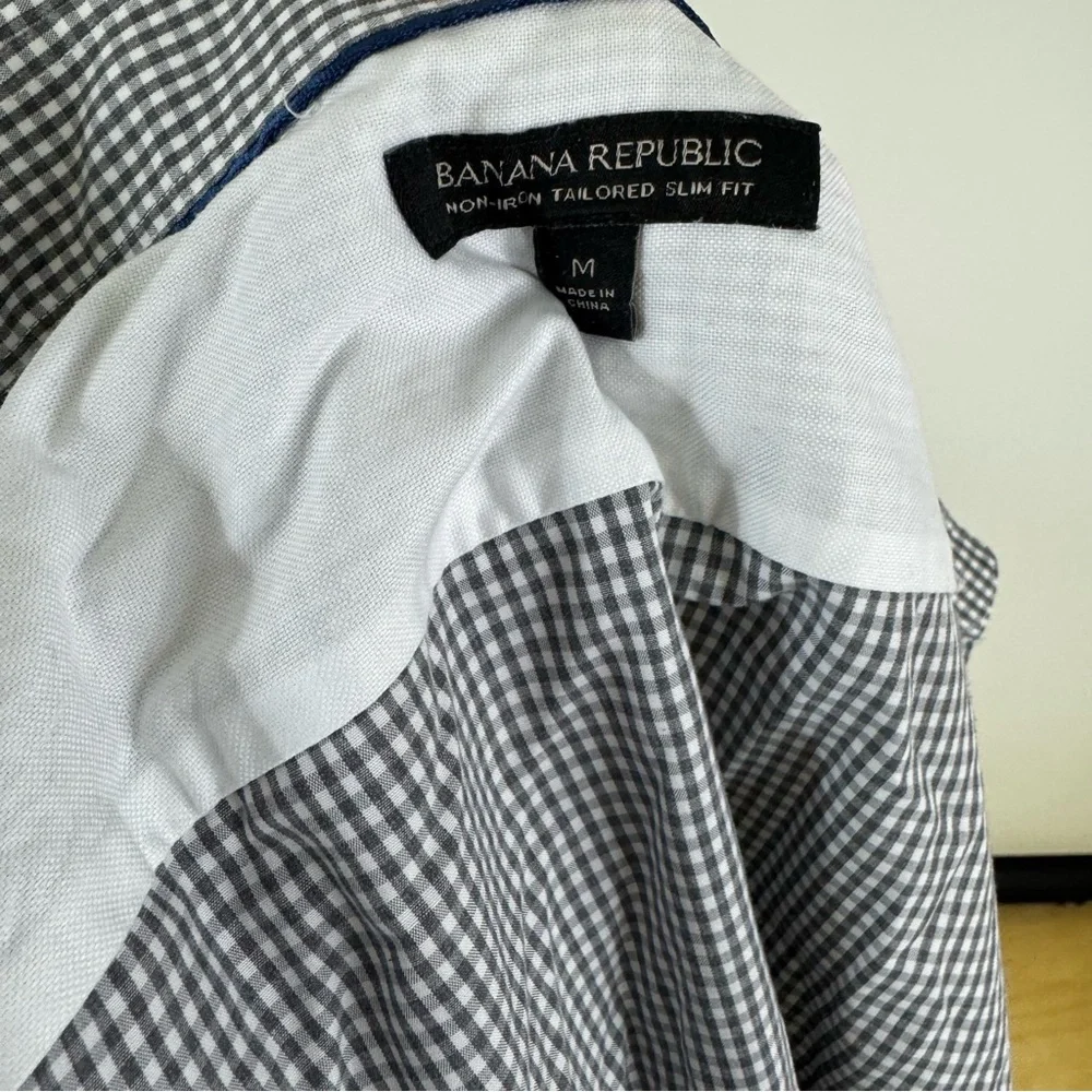 Banana Republic Men's Camden Non-Iron‎ Dress Shirt Medium